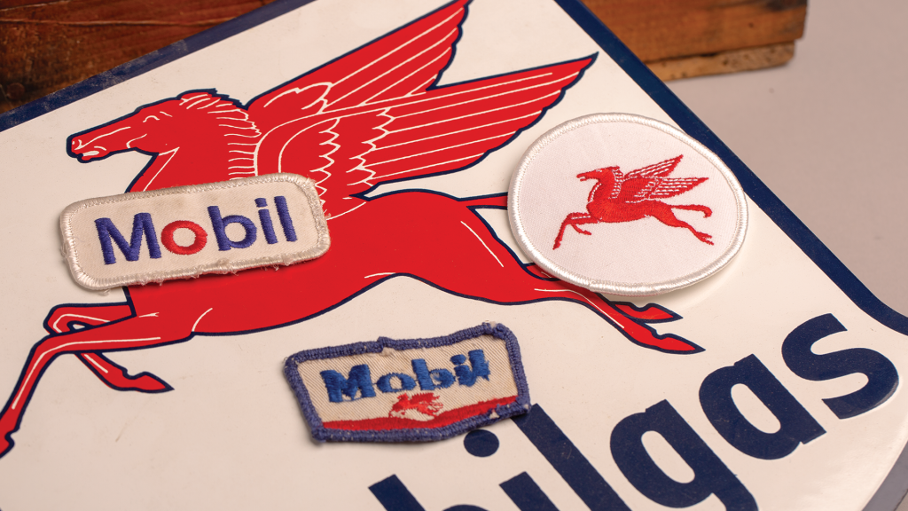 Mobil Gas Patch Logo History